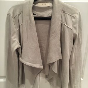 Suede Light Grey Jacket